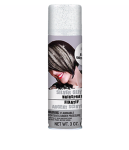 glitter hair spray