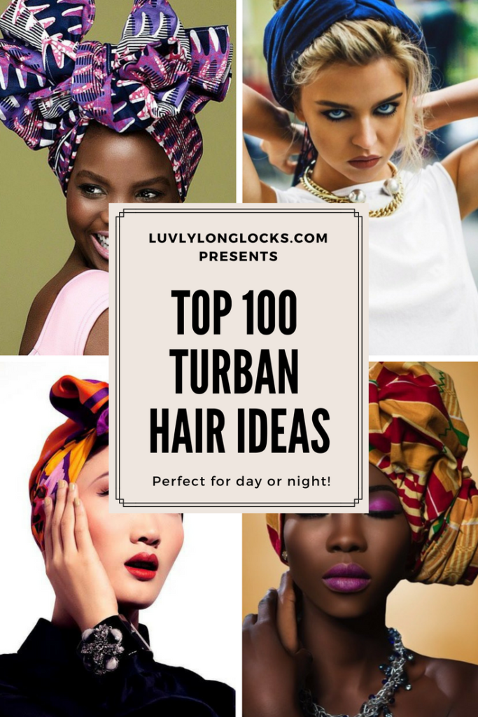 turban hair ideas 