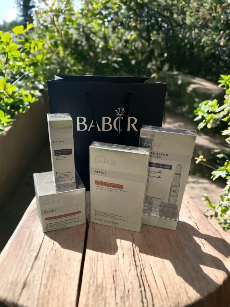 Babor retinol products