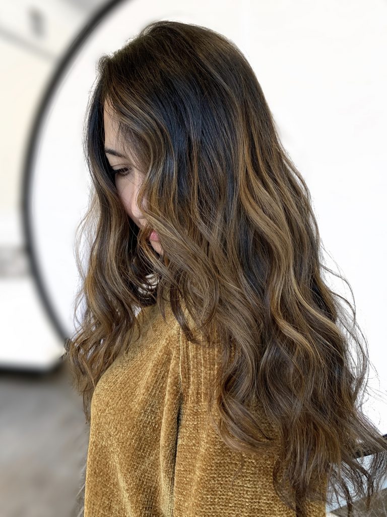 Claudia Cruz specializes in color and cut, and also educates her clients on proper hair maintenance. 