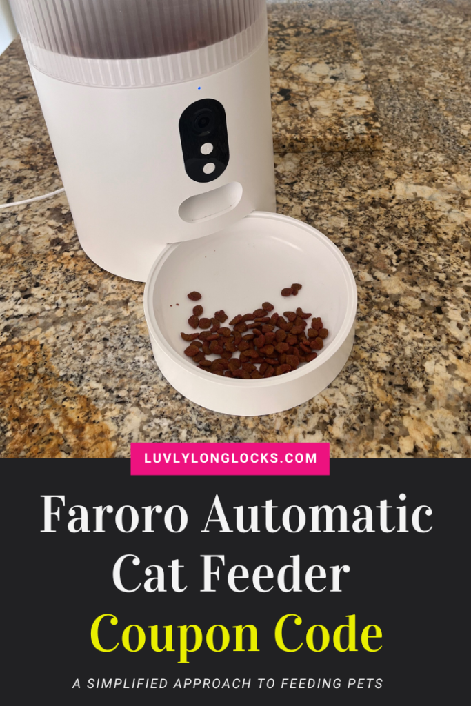 Faroro automatic cat feeder