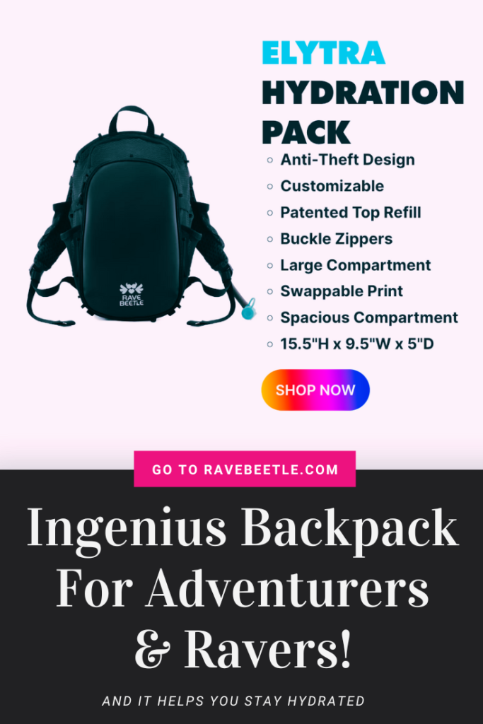 RaveBeetle Elytra Backpack